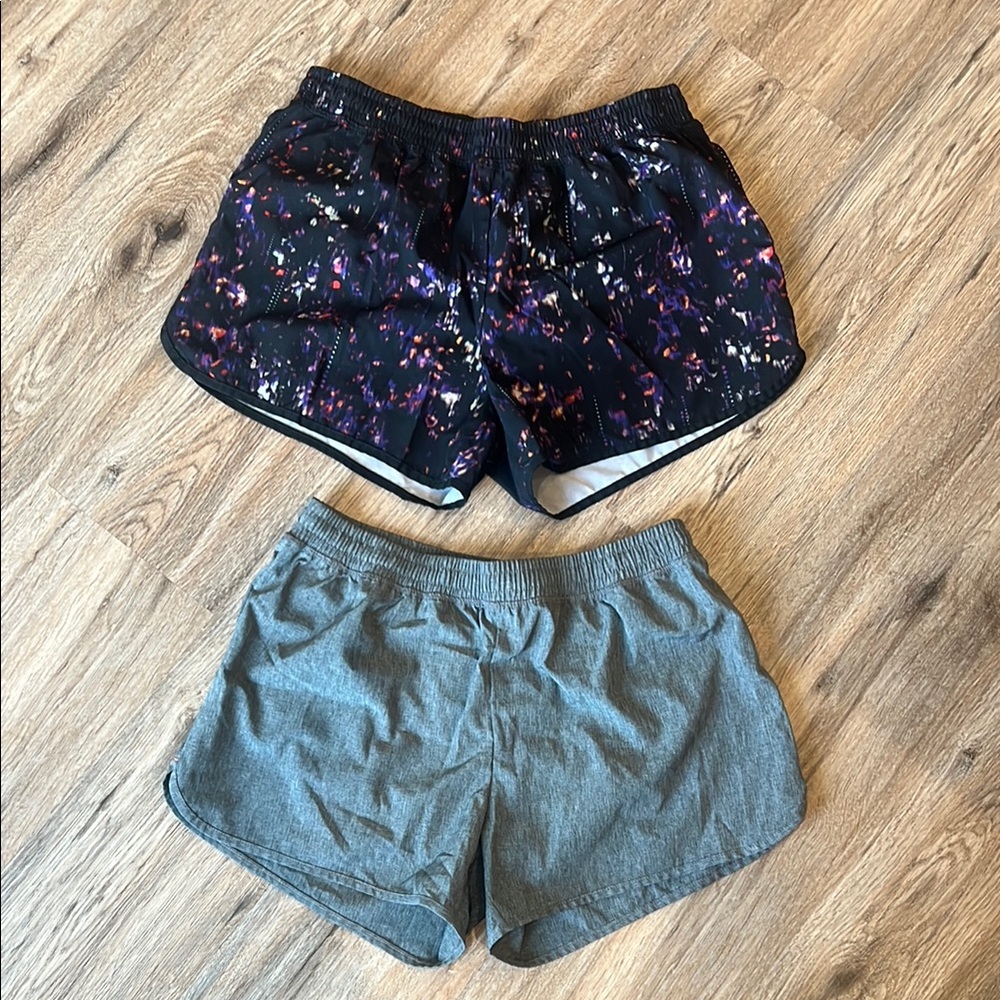 Champion Women's Athletic Shorts Set - Black and Gray